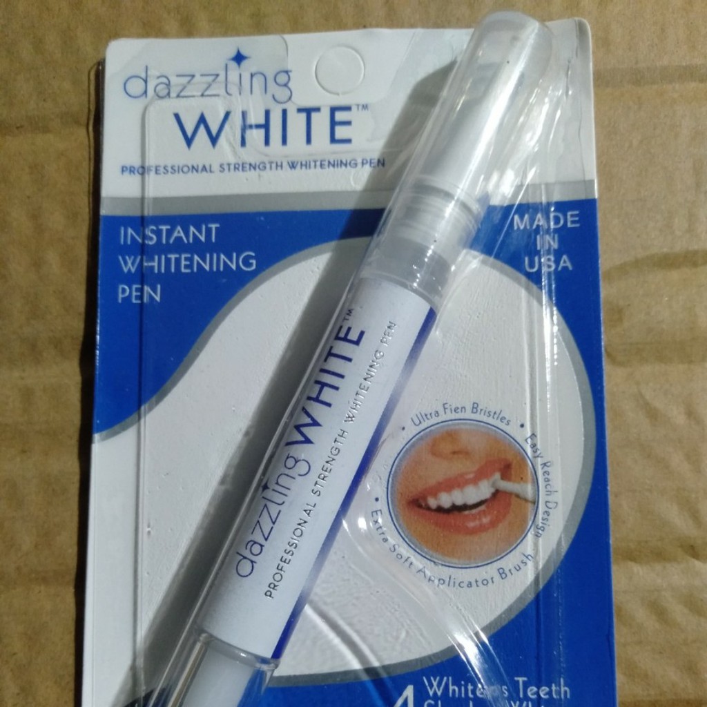 Bút trắng răng dazzling white ( chuẩn)  có sẵn