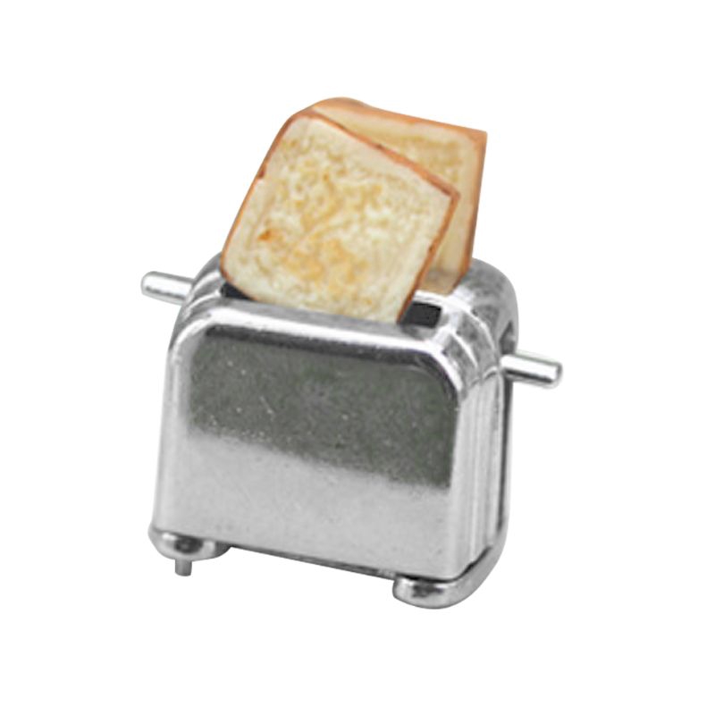 Máy Nướng Bánh Mì Mini Cho Nhà Búp Bê