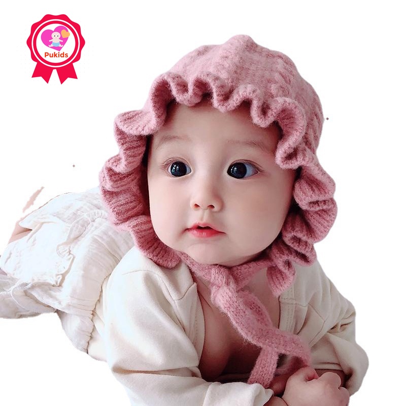 Mũ len cô gái hà lan dễ thương xinh đẹp cho bé 4 tháng - 2 tuổi _ MU12