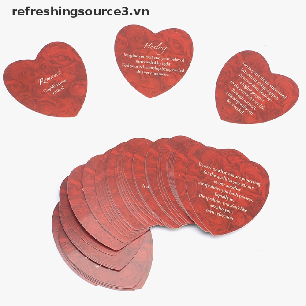 Thẻ Bài oracle Hình Trái Tim Dành Cho Cặp Đôi ref3