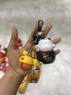 Móc khoá mèo thần tài