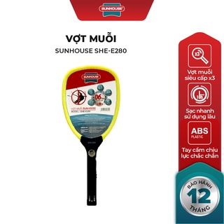 Vợt muỗi SUNHOUSE SHE-E280 màu vàng