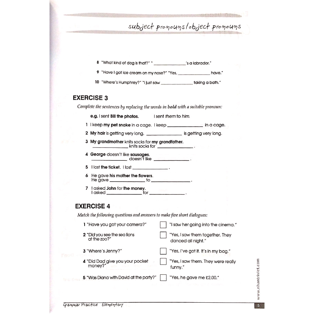 Sách - The Grammar Files Level A1_Elementary