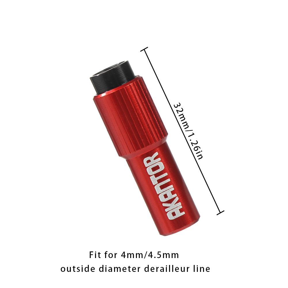 1 phụ kiện dây cáp phanh xe đạp với ốc vít điều chỉnh 7 màu tùy chọn