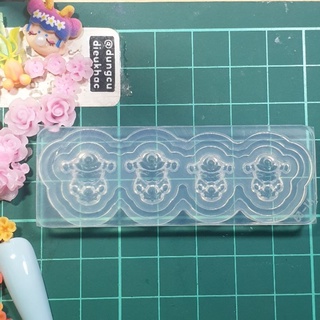 Khuôn charm 4 nhóc thần tài cho nail 3d