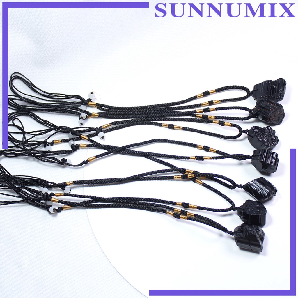 Đá Tourmaline đen làm mặt dây chuyền mang lại năng lượng tích cực