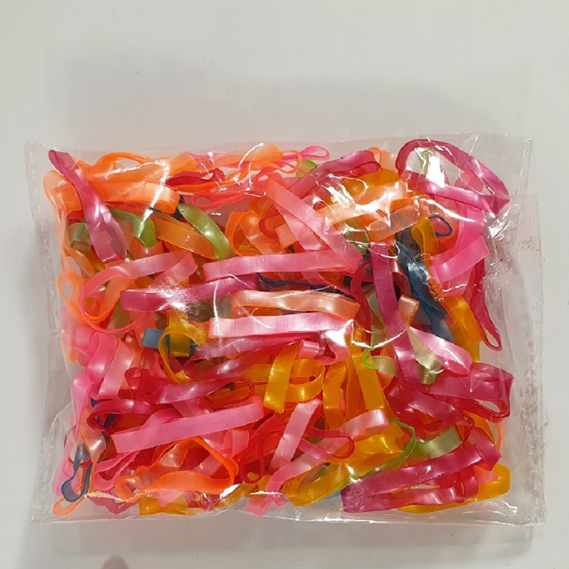 Chun Buộc Cột Tóc Nhiều Màu Gói 20 Gram ( Khoảng 180 - 200 Cái)