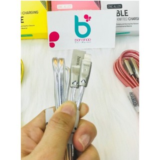 Cap sạc HOCO U9 1m2 cho các dòng iphone, samsung cổng lightning or micro USB