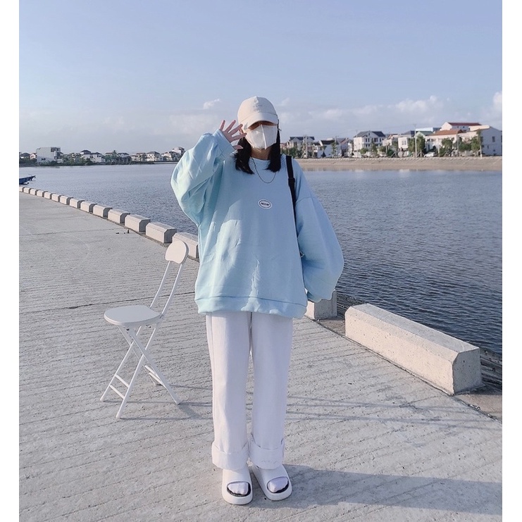 [ ẢNH THẬT ] ÁO SWEATER NCOVER (4 MÀU) FORM RỘNG TAY BỒNG | BigBuy360 - bigbuy360.vn