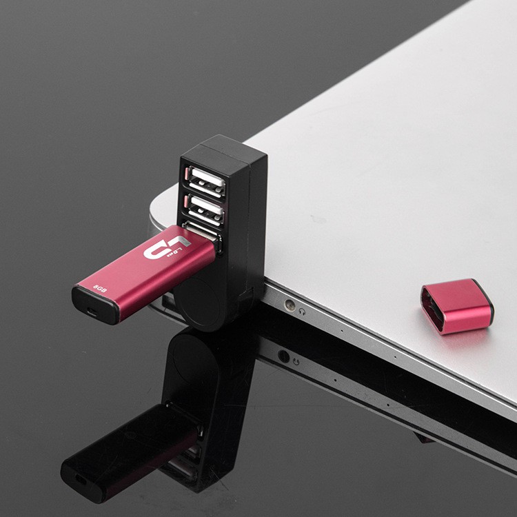 Đầu USB Xoay 180 Độ Chia 3 Cổng USB 2.0 Portable HUB MARRYSTORE
