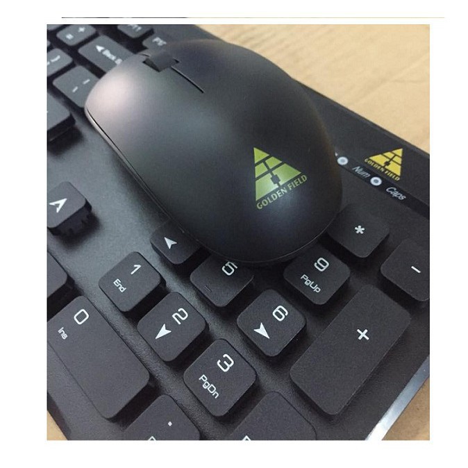 Bộ bàn phím và chuột không dây GOLDEN FIELD KM168W | BigBuy360 - bigbuy360.vn