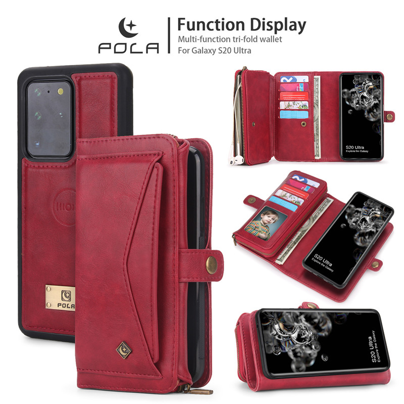 Bao Da Có Ngăn Đựng Thẻ Tiện Dụng Cho Samsung Note 20 Ultra / Note 10 / Note 9 | BigBuy360 - bigbuy360.vn