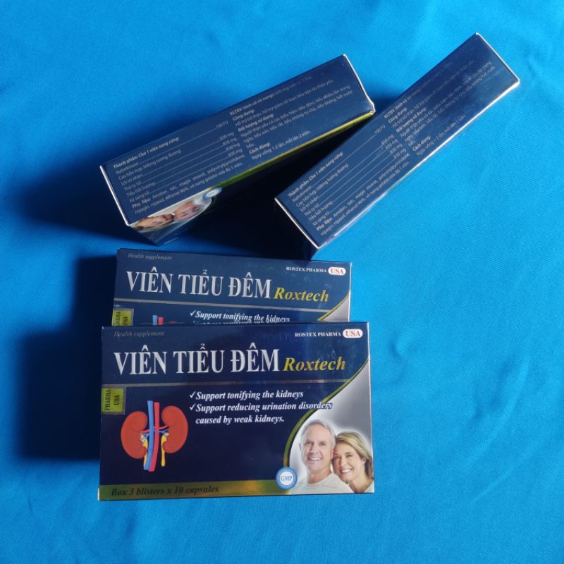 Viên tiểu đêm Roxtech bổ thận giảm rối loạn và đi nhiều