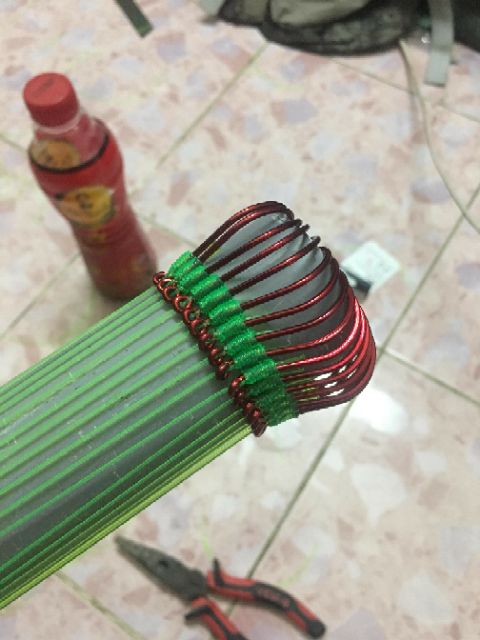 Thẻo đơn câu cá lưỡi bkk đỏ 3. 0 và 2.0 dài 60cm. Hoặc 80cm