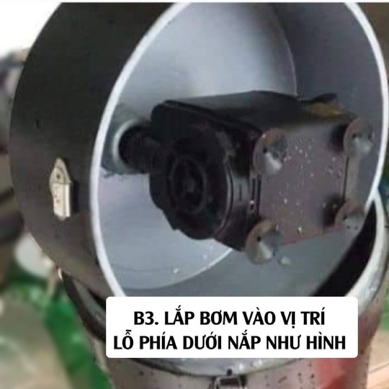 Lọc chế fi114 | 8,5W - 600L/H - lọc chế phi 114 - lọc thủy sinh - hồ cá