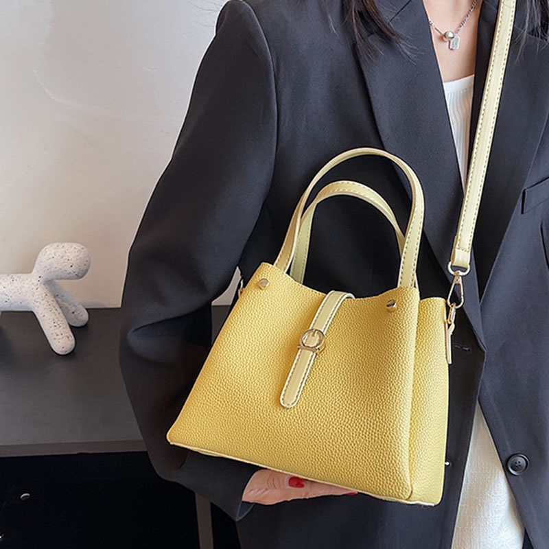 Túi Đeo Vai Dáng Xô Chất Lượng Cao Dễ Phối Đồ Thời Trang Cho Nữ