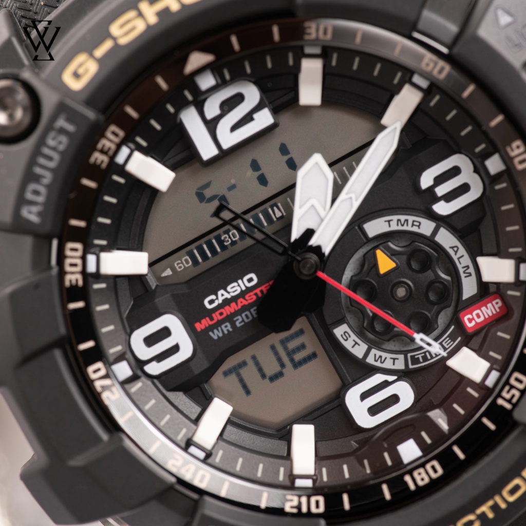 Đồng Hồ Điện Tử Nam Casio G-Shock WATCHSTORE GG-1000-1ADR Thiết Kế Mặt Kính Khoáng Tròn 55mm, Dây Nhựa, Vỏ Thép Không Gỉ
