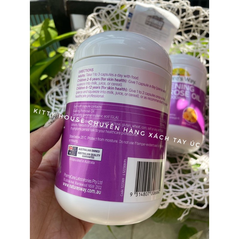 HOA ANH THẢO NATURE’S WAY LỌ 200 VIÊN CHÍNH HÃNG