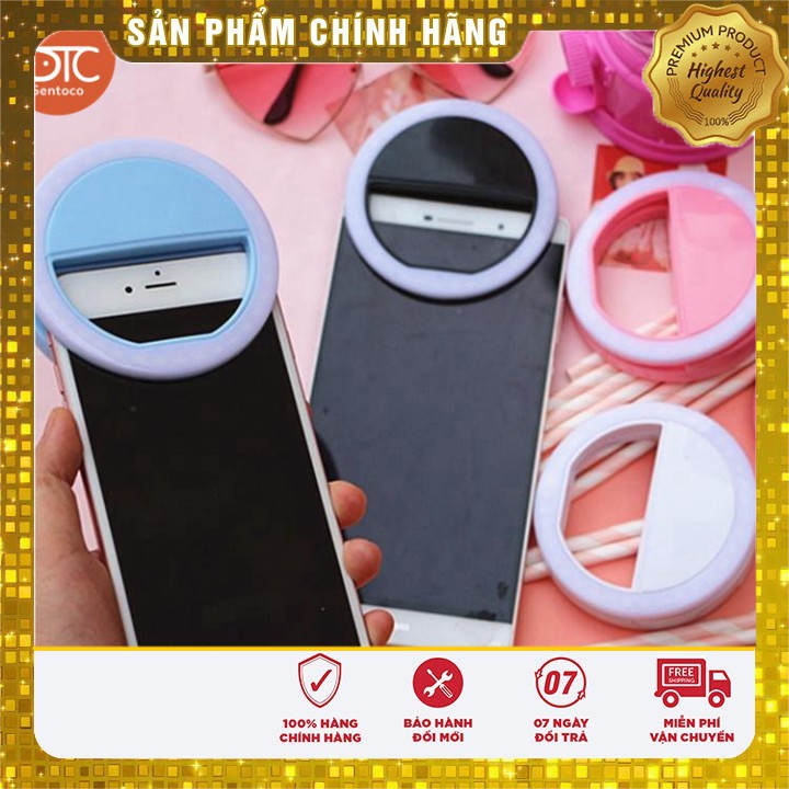 Đèn led tròn hỗ trợ chụp ảnh cho điện thoại dạng kẹp Selfie Ring Light