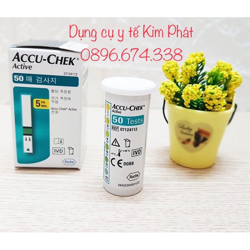 Que Thử Đường Accu-Chek Active 1 Hộp/ 50 Que