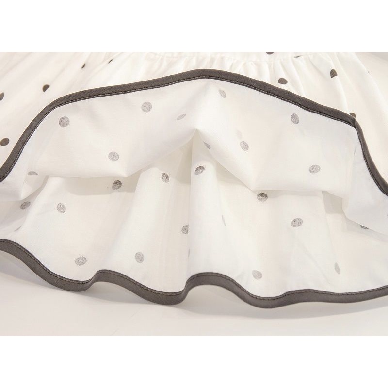 Đầm công chúa chấm bi phong cách Hàn quốc cho bé gái