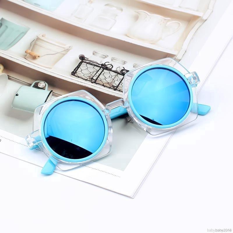 Kính mát hình gọng tròn chống tia UV400 dành cho bé