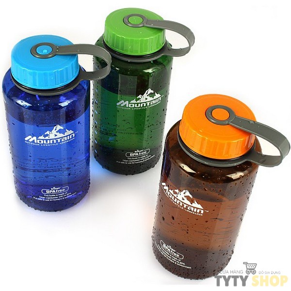 Bình nước nhựa Tritan Lock&Lock Mountain dung tích 1L ABF610