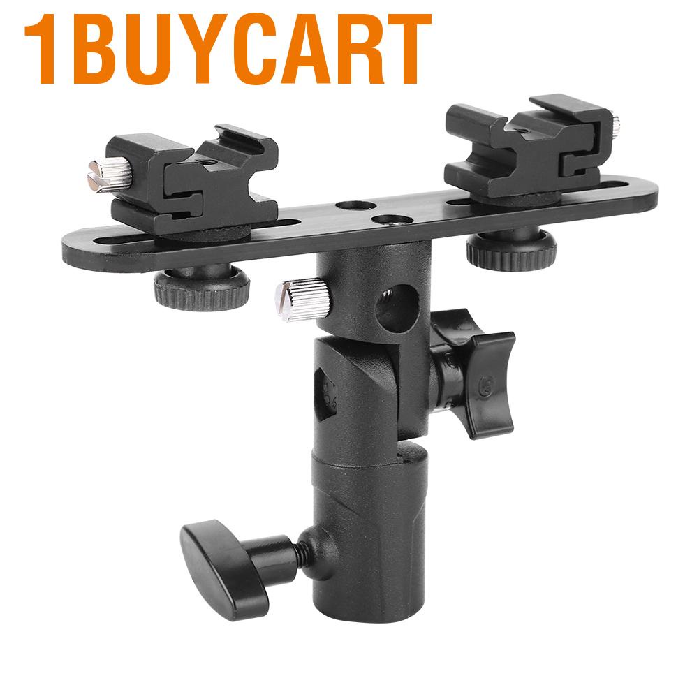 1buycart Flash Bracket Tripod Mount Hot Shoe Extension Camping for Camera
