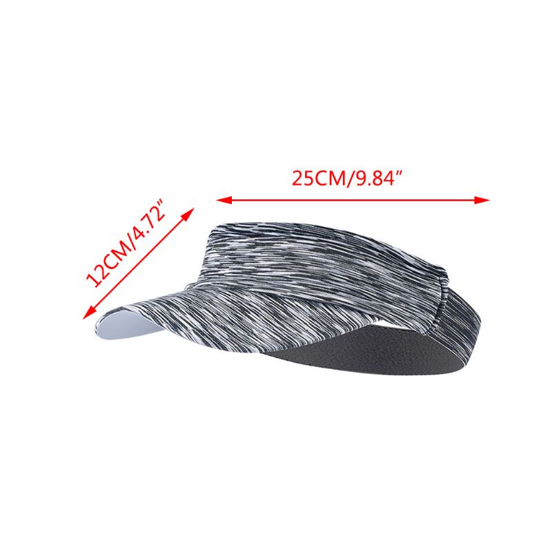 Mũ Lưỡi Trai Thể Thao Chống Nắng Không Chóp Nhiều Màu Sắc Unisex