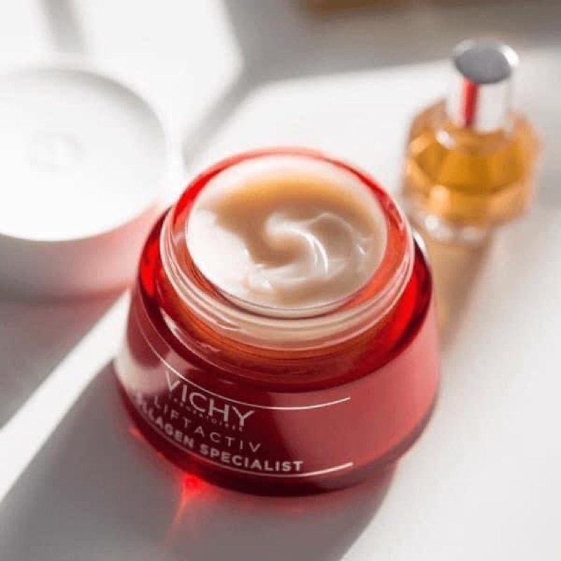 Serum & Kem Dưỡng Ngày / Đêm Cải Thiện Lão Hoá Vichy B3 ĐỎ Liftactiv Collagen Specialist