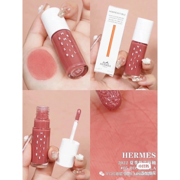 Son Dưỡng Môi Hermès Hermesistible Infused Lip Care Oil 05, dưỡng mềm môi