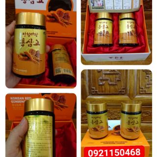 Cao hồng sâm linh chi 240g x 2 lọ