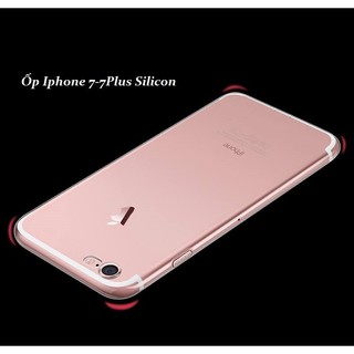 Ốp Iphone 5/6/6plus/7/7plus Silicon Trong Suốt