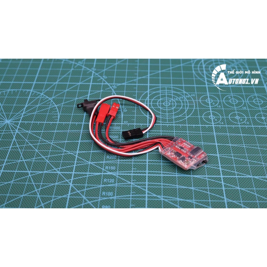 MẠCH ĐIỀU TỐC ESC 30A 4.8V - 8.4V CHO XE ĐIỀU KHIỂN 7804