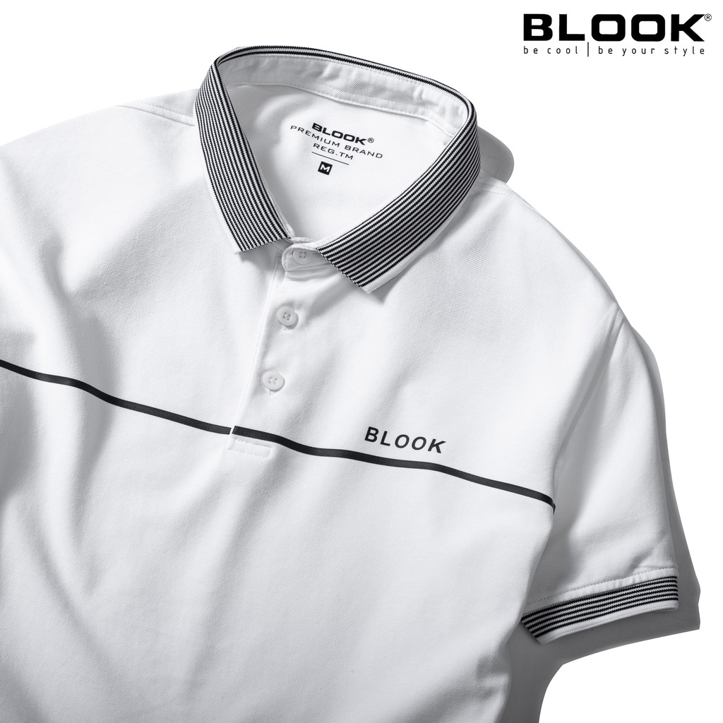 Áo polo nam slimfit BLOOK chất vải thun cá sấu cotton co giản phối kiểu trẻ trung 43833  (HÌNH THẬT) | BigBuy360 - bigbuy360.vn