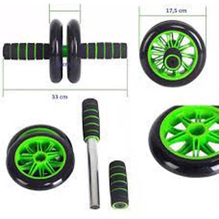 Con Lăn Tập Cơ Bụng Double Wheel