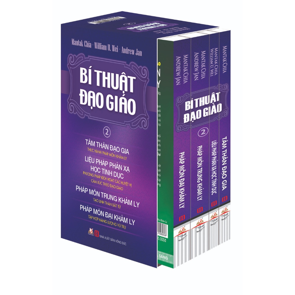 Sách - Trọn Bộ Sách Bí Thuật Đạo Giáo ( Hộp 2)