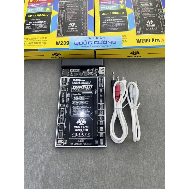 Kích pin đa năng W209 Pro V7.0 (4G đến 13PM + Androi)