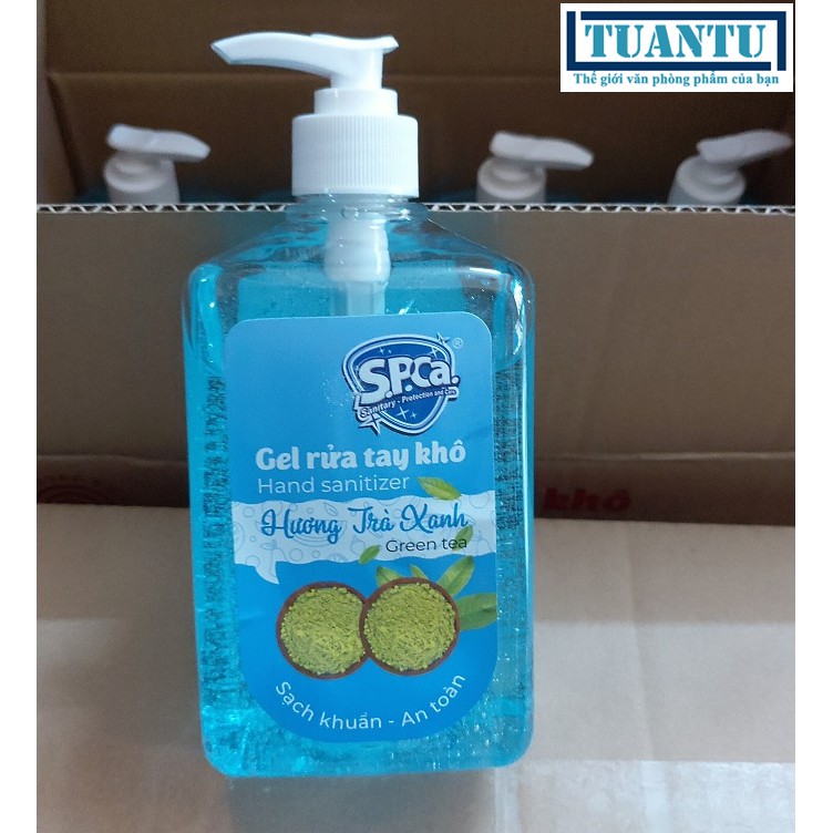 GEL RỬA TAY KHÔ SPCA 600ML - S.P.CA