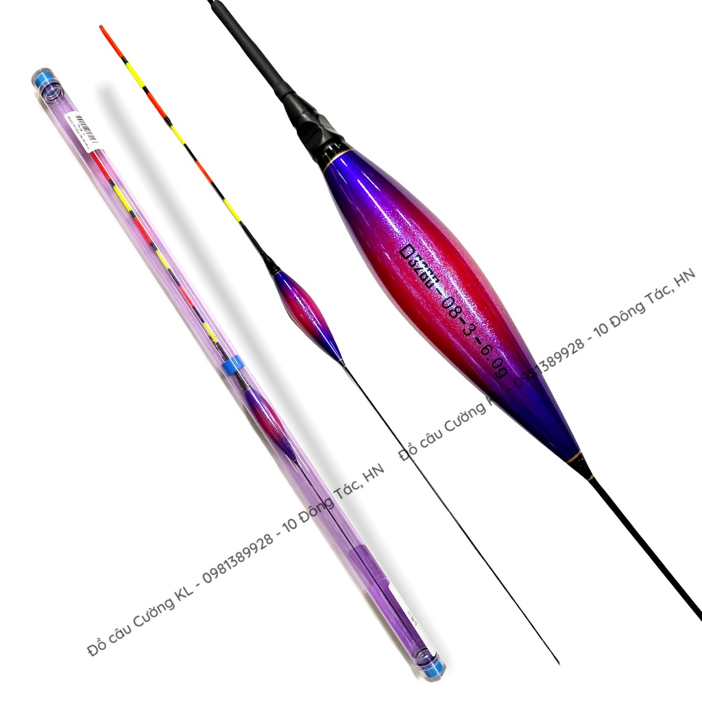 Phao tay đèn câu đài 3260 tím D3260-08