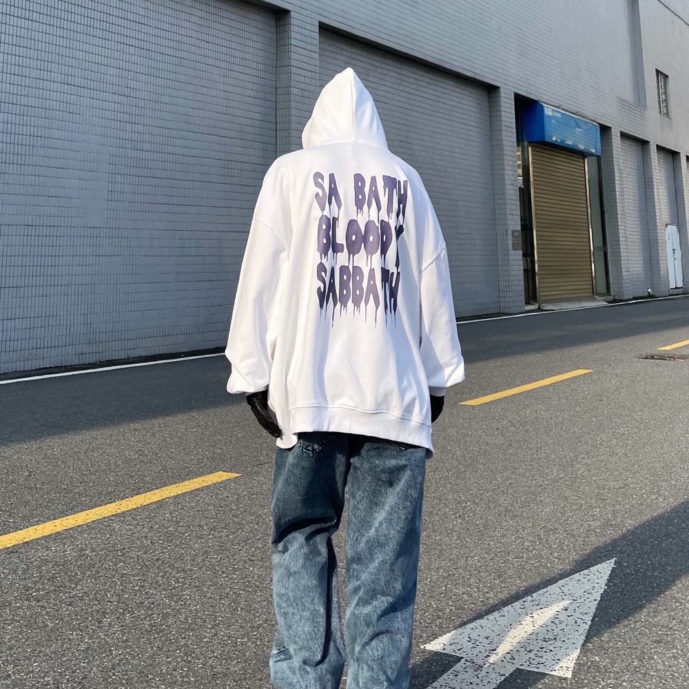 NRVP Áo Hoodie Nữ Tay Dài Dáng Rộng Thời Trang Phong Cách Hàn Quốc