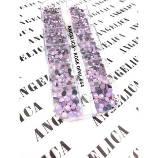 [ANGELICA] Đá chân lưới rose opal 654