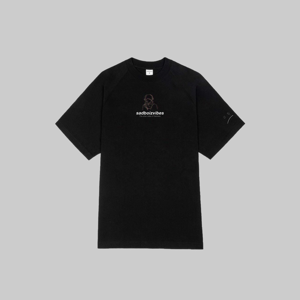 Áo Thun SADGUR PORTRAIT TEE Áo Tay Lỡ form rộng unisex phong cách Ulzzang