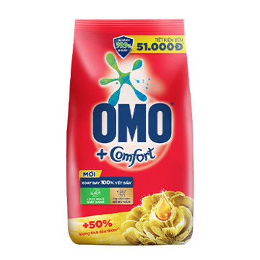 Bột giặt OMO hệ bọt thông minh 770g
