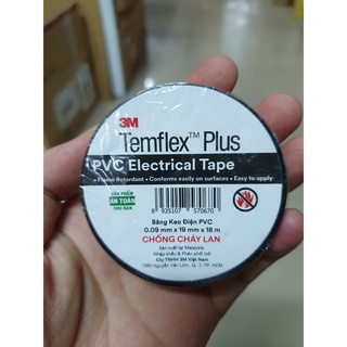 Băng keo điện chống cháy lan 3M temflex plus