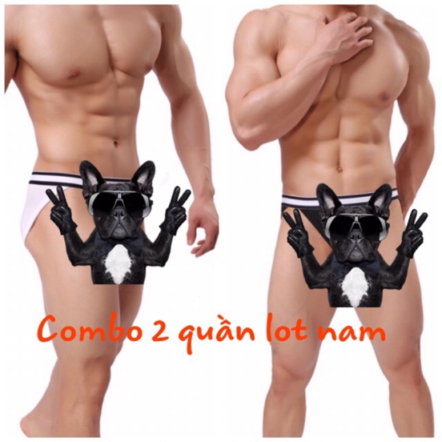 Combo 2 chiếc quần lót nam bikini