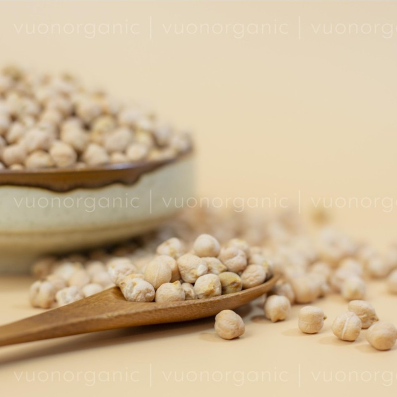 ĐẬU GÀ HỮU CƠ ARGENTINA KHÔNG BIẾN ĐỔI GEN - CHICKPEAS VƯỜN ORGANIC 500GR