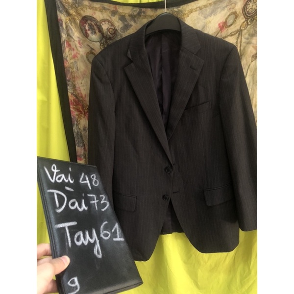 🍁Áo Vest Blazer NAM 2 lớp ~1m7 < Hàng Si Nhật Bản >