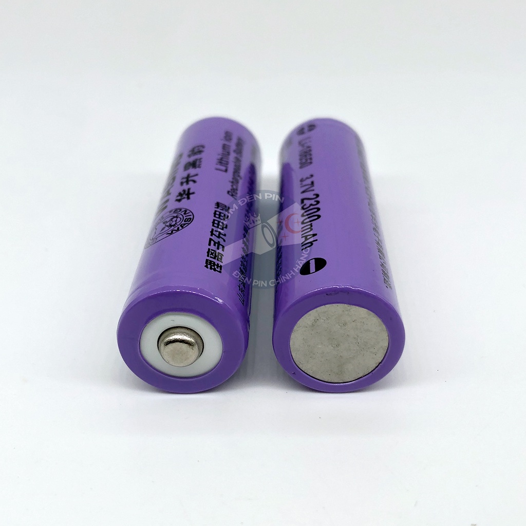 Pin sạc 18650 WASING 2300mAh 3.7v chuẩn xịn dùng cho sạc dự phòng, tông đơ, đèn pin, quạt mini, loa đài