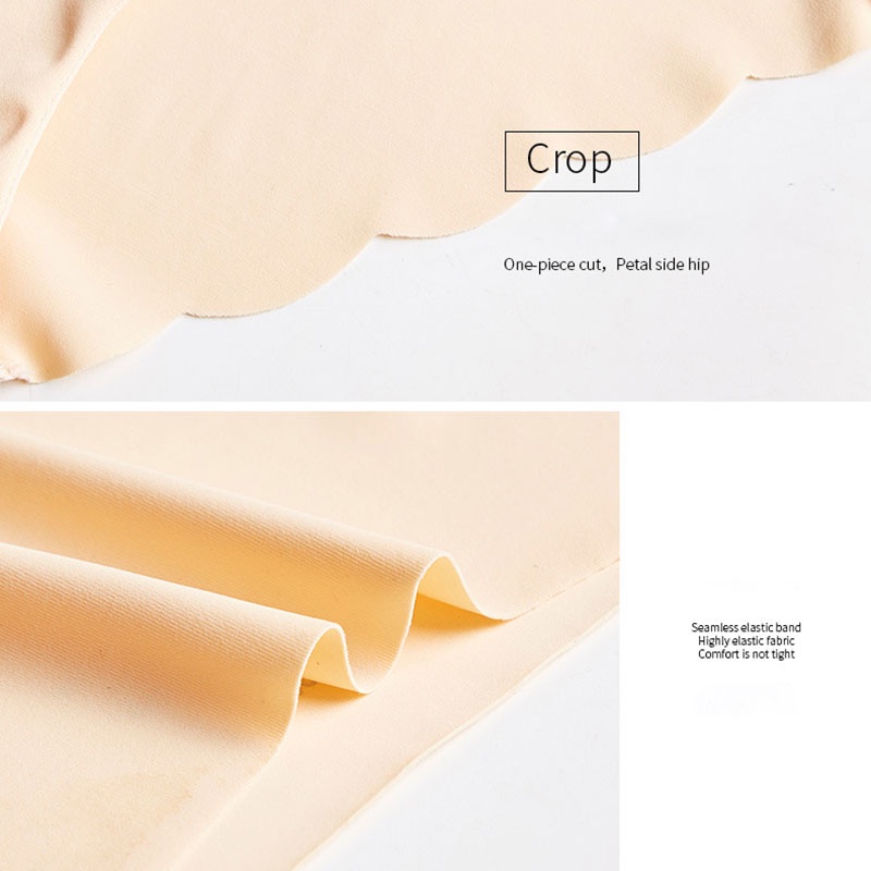Quần lót ZXYOUPING mềm mại không đường may lưng thấp size S-XXL cho nữ